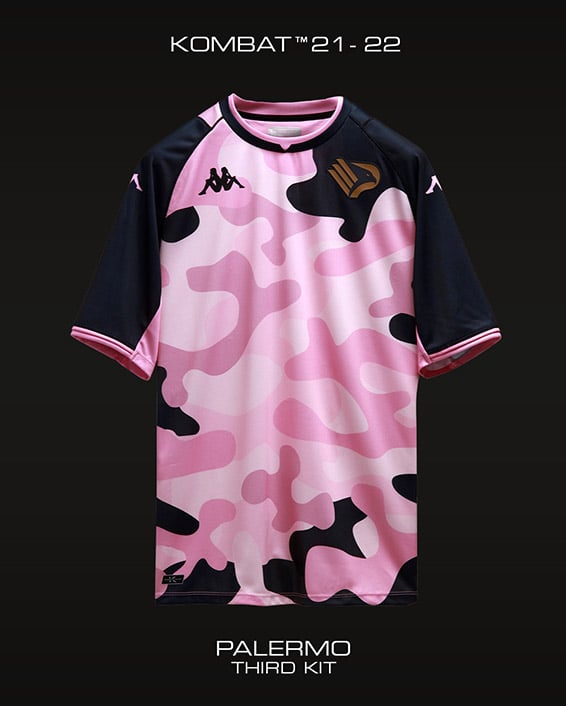 Palermo 2022-23 Kappa Home, Away and Third Kits - Football Shirt