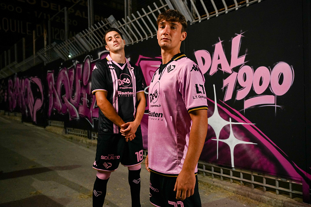 Kappa Palermo Kombat Home Jersey 2022-2023