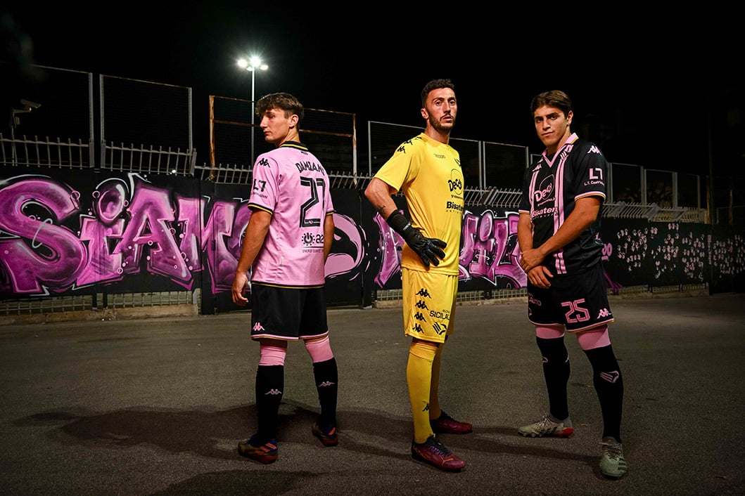 Kappa Palermo Kombat Home Jersey 2022-2023