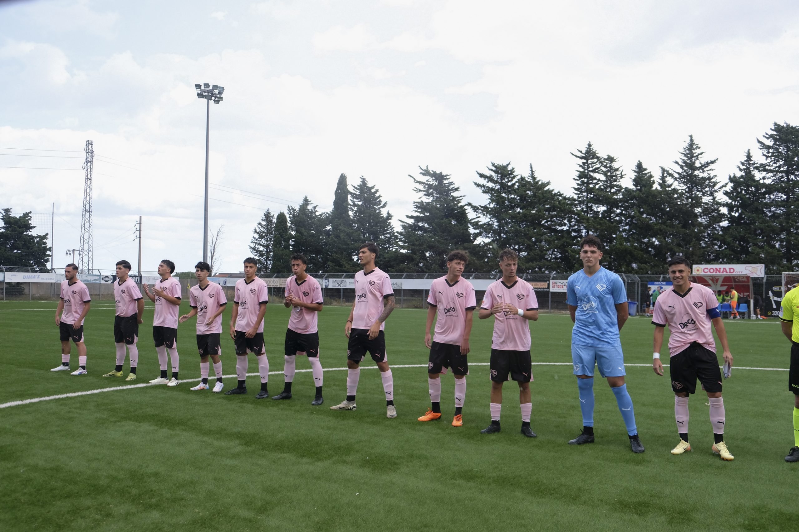 Primavera line ups of Palermo FC VS SSC Napoli Palermo F.C.