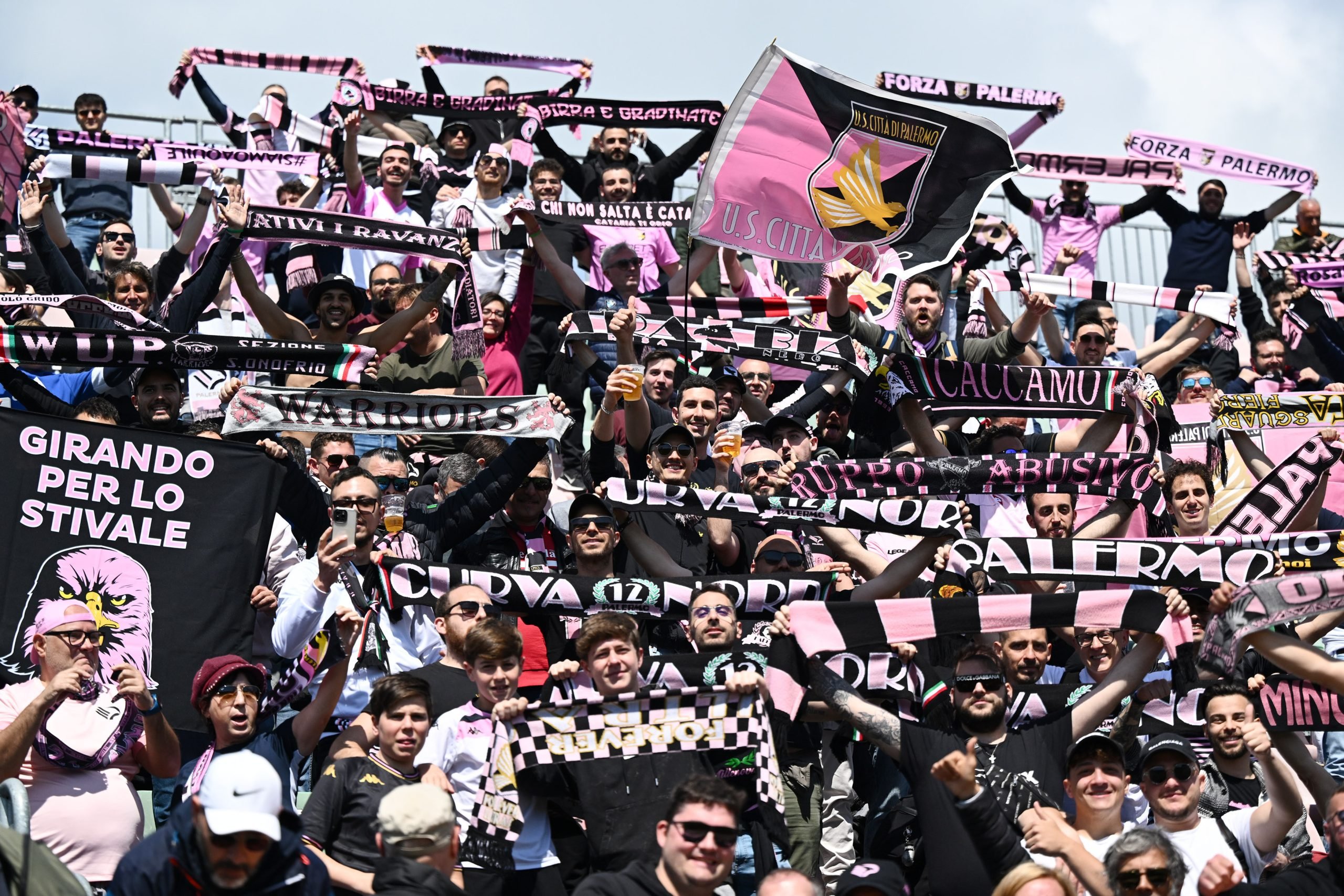 Venezia VS Palermo visitors sector info Palermo F.C.