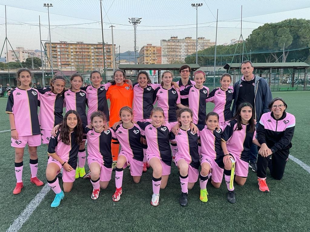 Under 12 femminile campione di Sicilia - Palermo F.C.